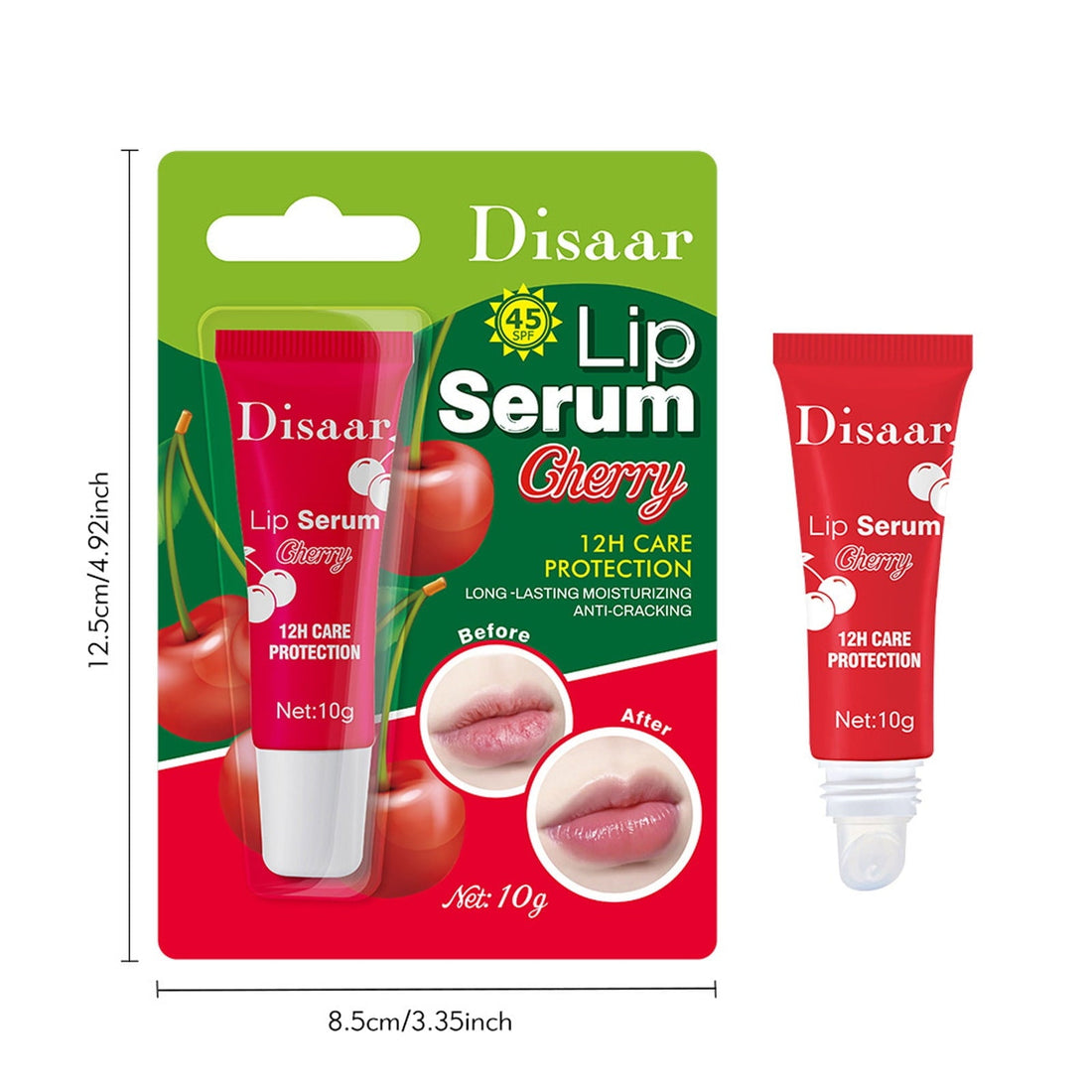 2 Pc Fruit Lip Balm Moisturizing Banana Lip Balm